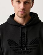 adidas Originals суичър с качулка мъжки с памук MONOGRAM HD черен KD1358