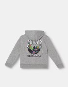 adidas Originals суичър с качулка за деца с памук сив KW0649
