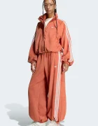 adidas Originals суичър с цип дамски Adilenium Season 6 Faux Suede оранжев LH1922