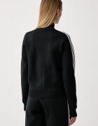 adidas Originals суичър с цип дамски Adilenium Season 6 Knit черен LH1939