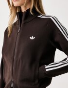 adidas Originals суичър с цип дамски Adilenium Season 6 Knit кафяв LH1938
