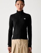 adidas Originals суичър с цип дамски Essentials черен KR3598