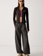 adidas Originals суичър с цип дамски Essentials кафяв KV9157