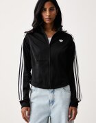adidas Originals суичър с цип дамски Firebird Corset черен LE8333