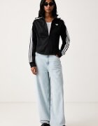 adidas Originals суичър с цип дамски Firebird Corset черен LE8333