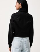 adidas Originals суичър с цип дамски Firebird Corset черен LE8333