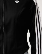 adidas Originals суичър с цип дамски Firebird Corset черен LE8333