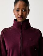 adidas Originals суичър с цип дамски FIREBIRD LACETT бордо KC6451