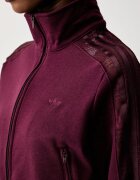 adidas Originals суичър с цип дамски FIREBIRD LACETT бордо KC6451