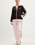 adidas Originals суичър с цип дамски кафяв KD3742
