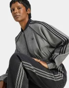 adidas Originals суичър с цип дамски с памук сив KS9215