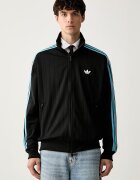 adidas Originals суичър с цип Firebird Drop Needle черен KE4130
