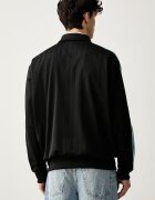 adidas Originals суичър с цип Firebird Drop Needle черен KE4130