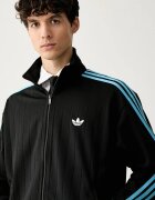 adidas Originals суичър с цип Firebird Drop Needle черен KE4130