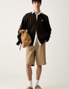 adidas Originals суичър с цип мъжки Adicolor Classics Loose кафяв KS4957