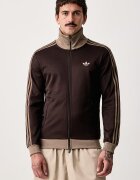 adidas Originals суичър с цип мъжки Beckenbauer кафяв KT5042