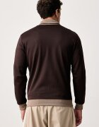 adidas Originals суичър с цип мъжки Beckenbauer кафяв KT5042