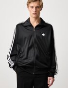 adidas Originals суичър с цип мъжки Firebird черен KD8312