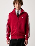 adidas Originals суичър с цип мъжки Firebird Drop Needle червен KE4126