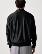 adidas Originals суичър с цип мъжки Firebird Metallic черен KE4163