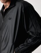 adidas Originals суичър с цип мъжки Firebird Metallic черен KE4163