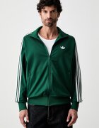 adidas Originals суичър с цип мъжки Firebird зелен KD8314