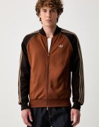 adidas Originals суичър с цип мъжки кафяв KT5036