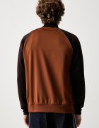 adidas Originals суичър с цип мъжки кафяв KT5036