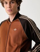 adidas Originals суичър с цип мъжки кафяв KT5036