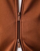 adidas Originals суичър с цип мъжки кафяв KT5036