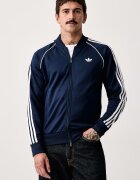 adidas Originals суичър с цип мъжки син KE3511