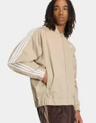 adidas Originals суичър с цип мъжки SST Adicolor Classic Cotton Twill бежов KR1369