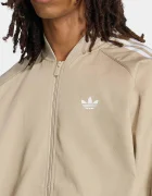 adidas Originals суичър с цип мъжки SST Adicolor Classic Cotton Twill бежов KR1369