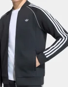 adidas Originals суичър с цип за деца черен KW0633