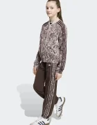 adidas Originals суичър с цип за деца кафяв KU9719