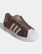 adidas Originals Superstar II маратонки дамски от велур кафяви KK0926