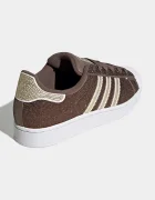 adidas Originals Superstar II маратонки дамски от велур кафяви KK0926