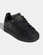 adidas Originals SUPERSTAR II маратонки за деца от кожа черни KI5609