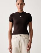 adidas Originals тениска дамска Essentials кафява KV9142