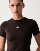 adidas Originals тениска дамска Essentials кафява KV9142