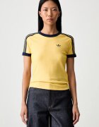 adidas Originals тениска дамска Heather жълта KS9990