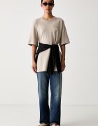 adidas Originals тениска дамска от памук Essentials бежова KQ6721