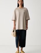 adidas Originals тениска дамска от памук Essentials бежова KT4802