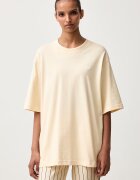 adidas Originals тениска дамска от памук Essentials жълта KT4803