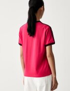 adidas Originals тениска дамска от памук с еластан розова KW0234