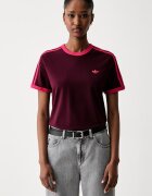 adidas Originals тениска дамска с памук бордо KW0237