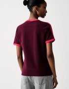adidas Originals тениска дамска с памук бордо KW0237