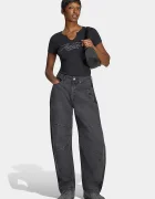 adidas Originals тениска дамска с памук черна LD5341