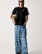 adidas Originals тениска дамска с памук Pleated черна LG4313