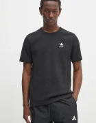 adidas Originals Тениска Essentials в черно с изчистен дизайн KA7767